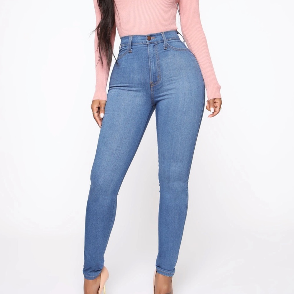 Fashion Nova High Waist Skinny Jeans